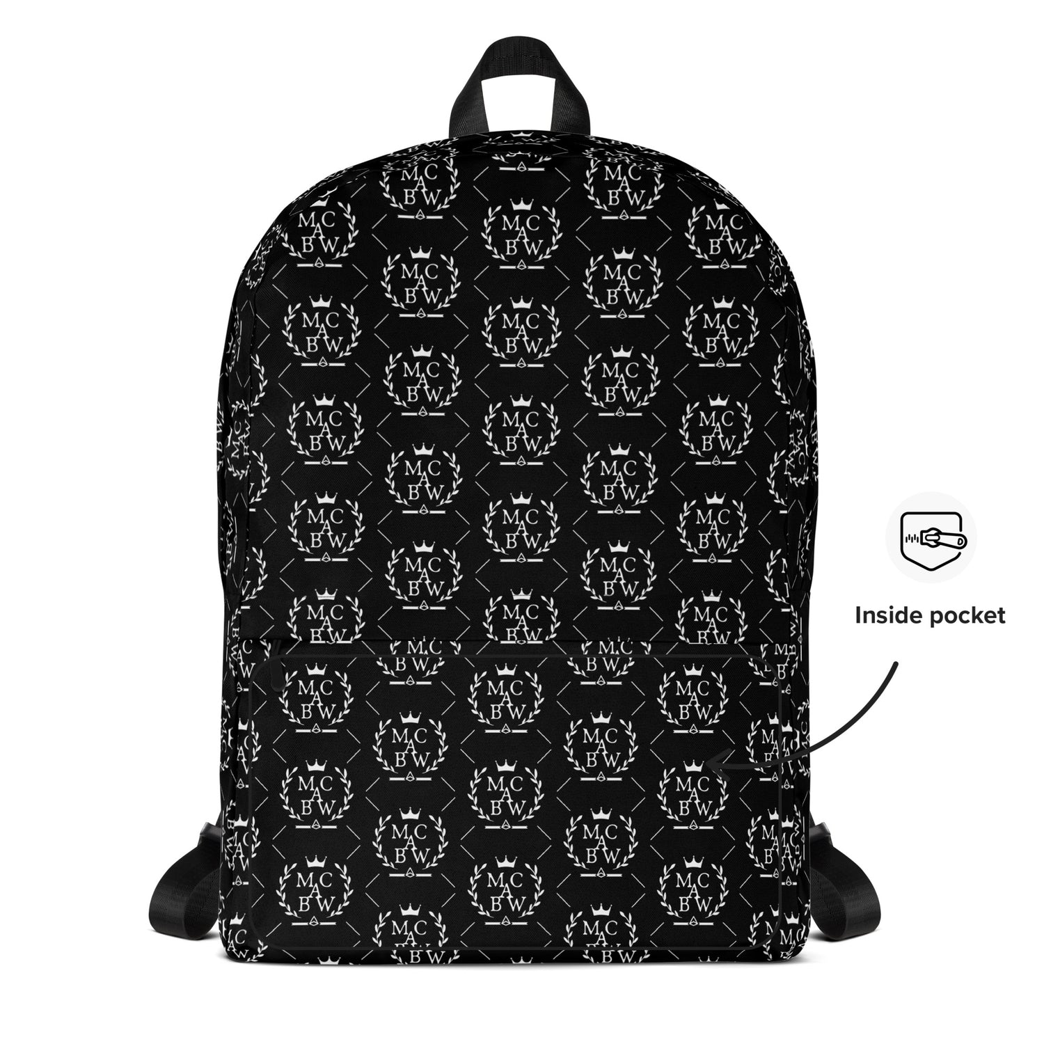 Black/White Backpack