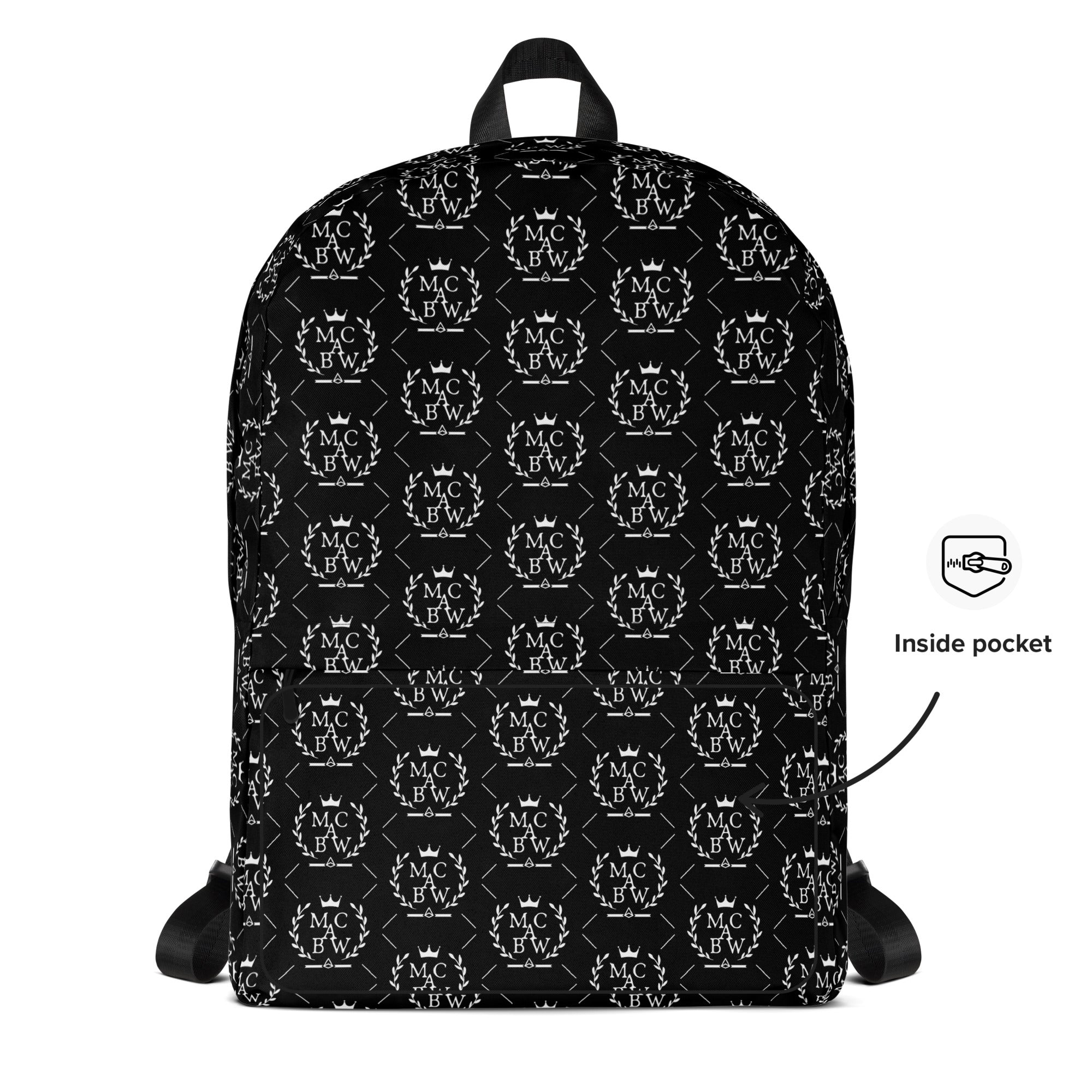 Black/White Backpack