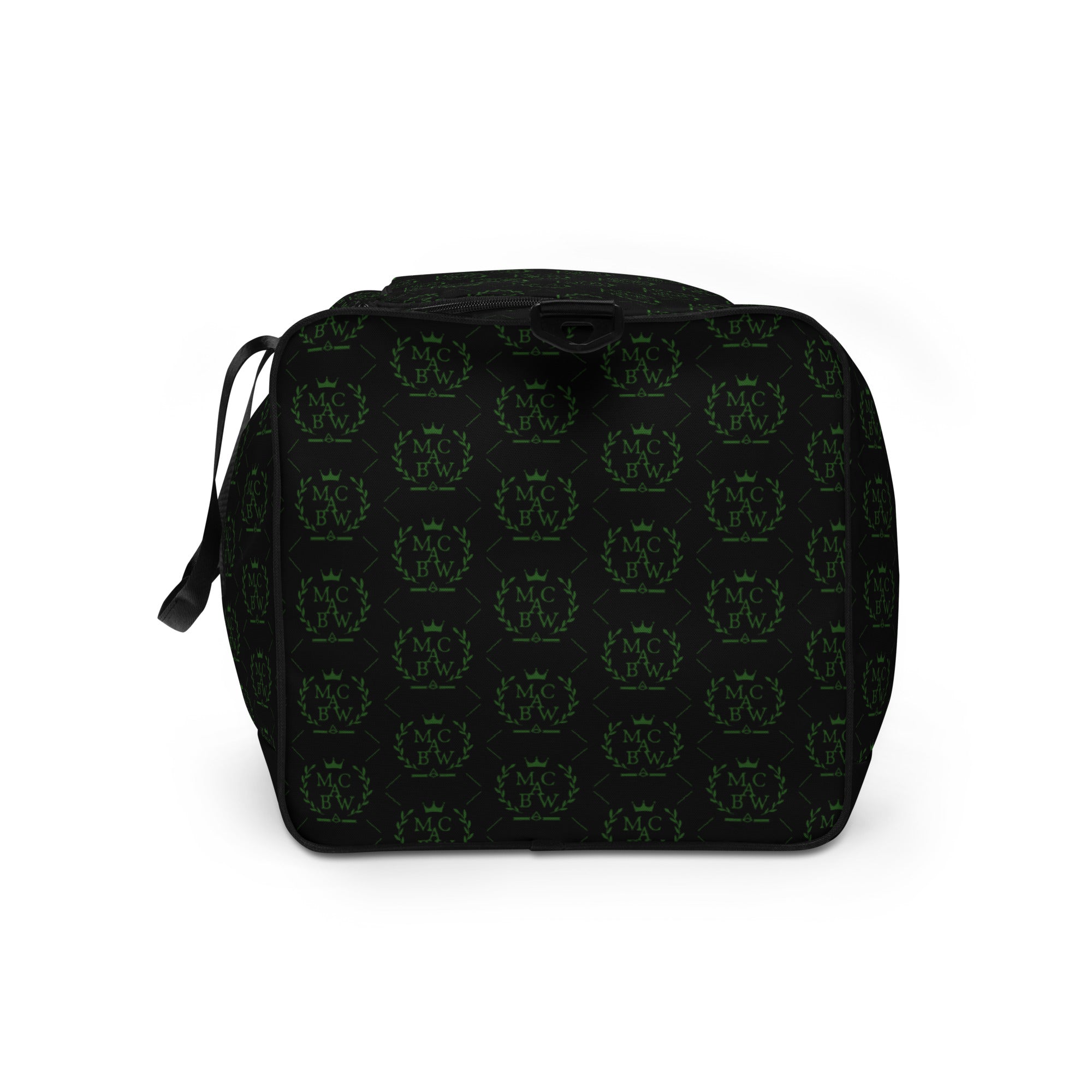 Black/Green Duffle Bag