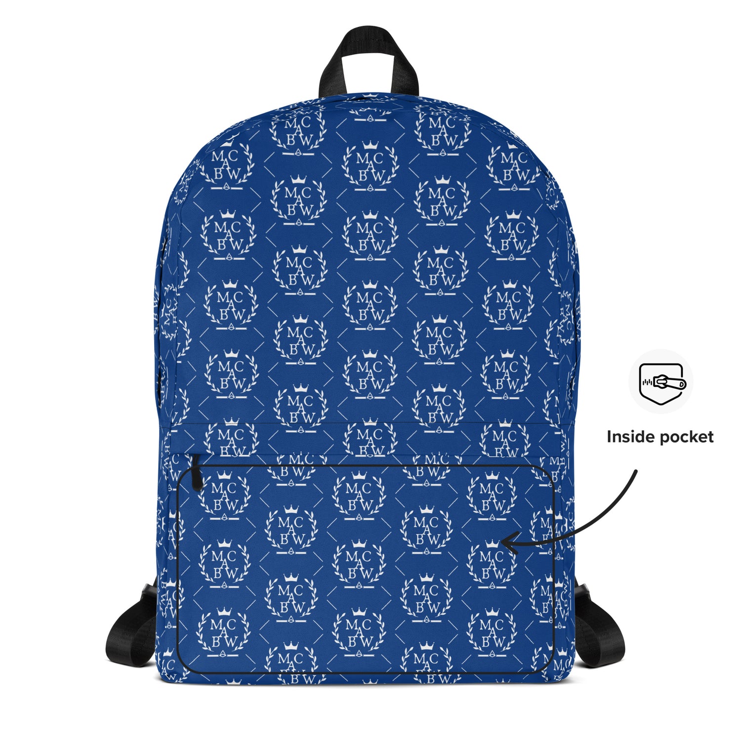 Blue/White Backpack