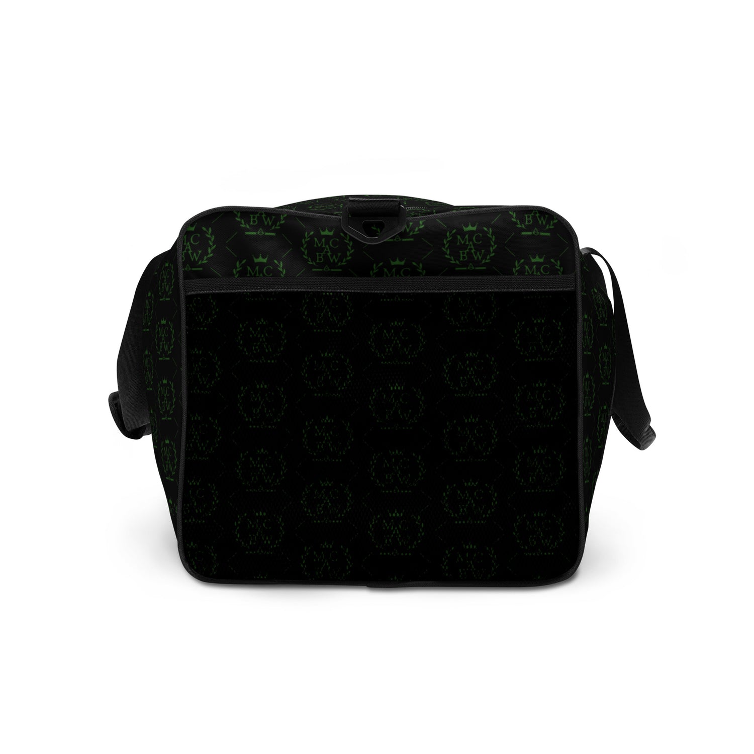Black/Green Duffle Bag